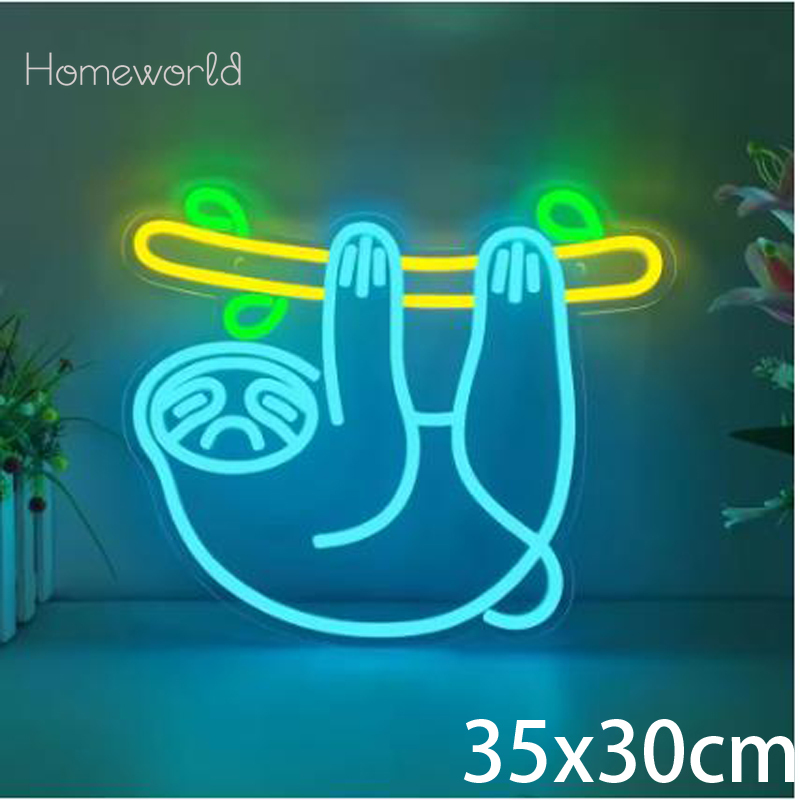Party Games Switch 1 - Sloth LED Neon Light sign USB