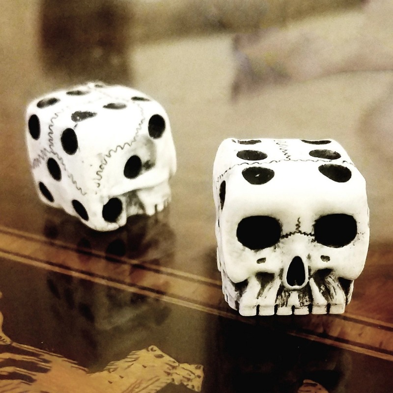 5/10pcs Skeleton Dice Magic Sc - Party Games No Supplies 评论和价格