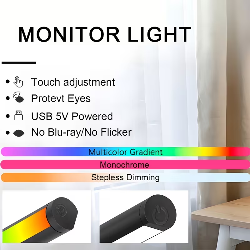 Monitor Light Bar LED Computer - Party Games On Switch 评论和价格