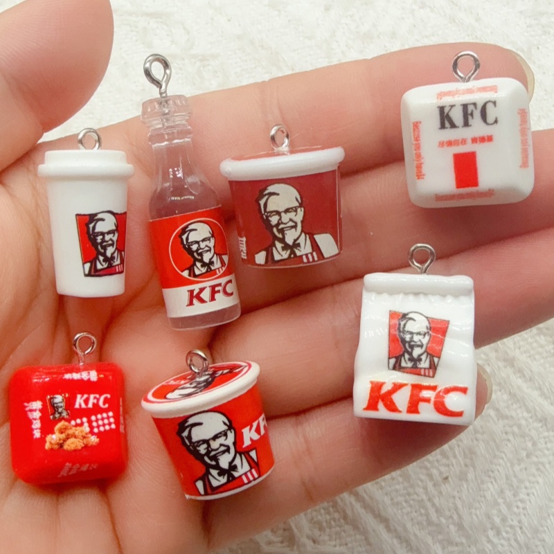 10pcs cartoon resin food bag k - Party Games Birthday 评论和价格