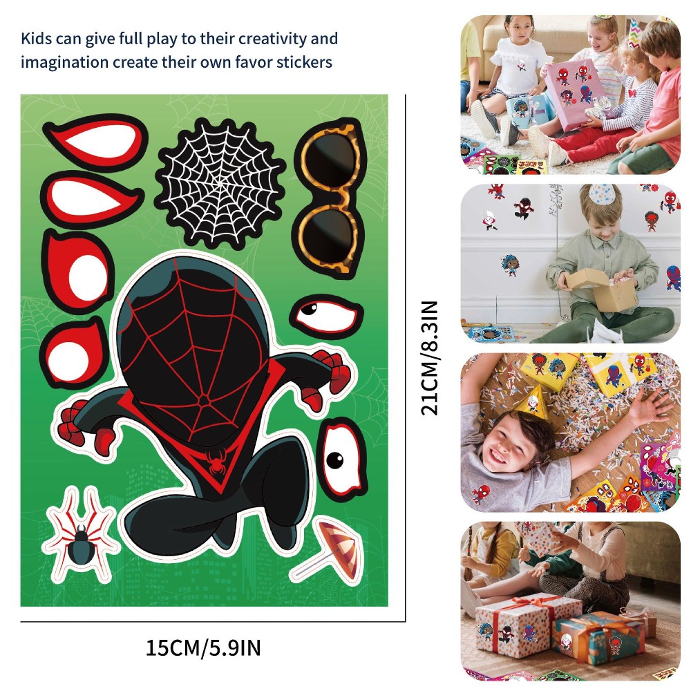 8/24pcs Spider Man  Puzzle Sti - Party Games Quiz 评论和价格