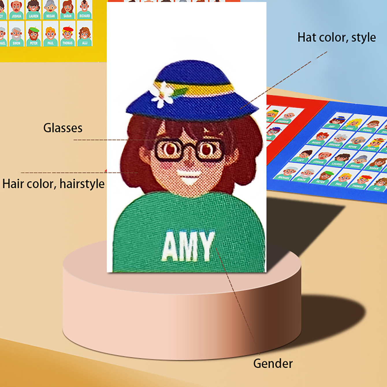 Family Guessing Board Game Who - Party Games Quiz 评论和价格
