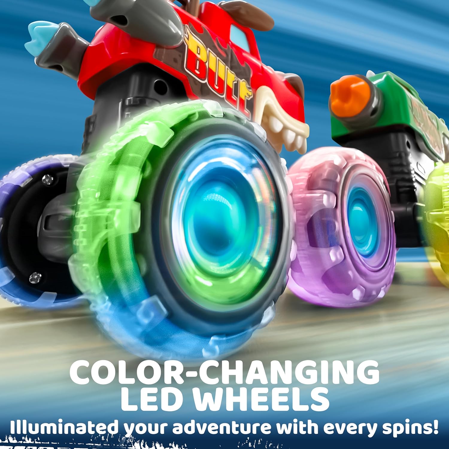JOYFY 3 Pack Monster Truck Toy - Party Games Birthday 评论和价格
