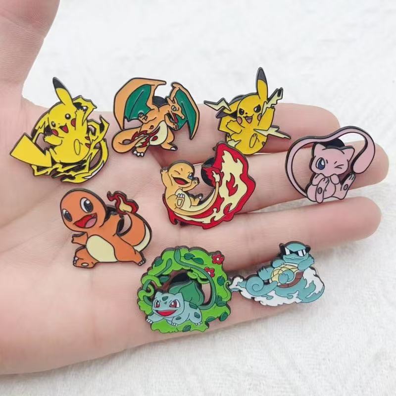 8pcs alloy drip oil cartoon ba - Party Games Birthday 评论和价格