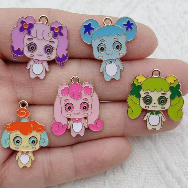 10pcs Cartoon Cute Drip Oil Al - Party Games Birthday 评论和价格