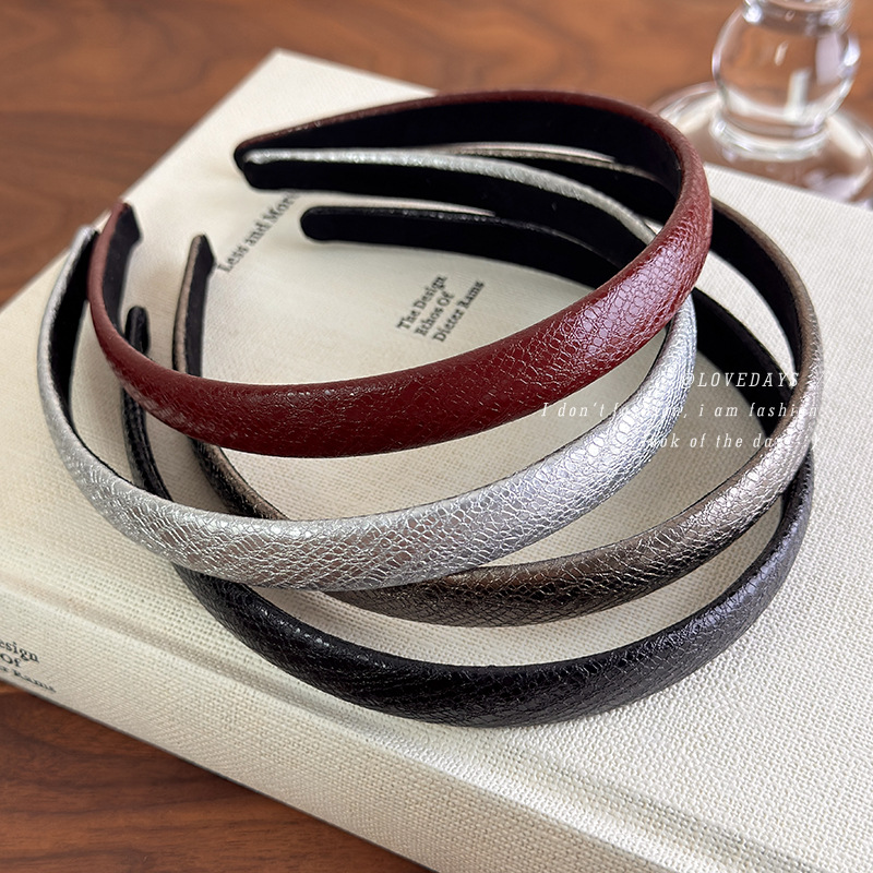 Vintage Red Leather Thin Headb - Ring Toss Outdoor 评论和价格