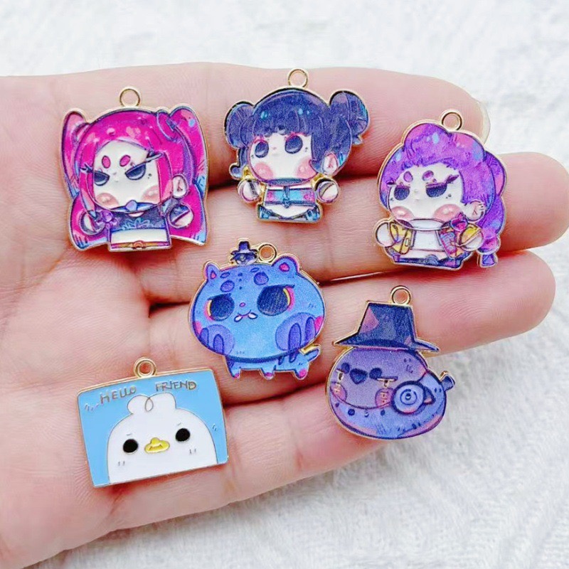 10pcs Cartoon Anime Pendant Oi - Party Games Birthday 评论和价格