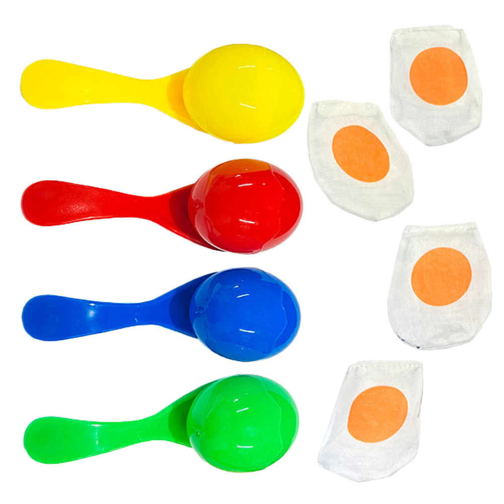 4Sets Vibrant Balance Spoon an - Party Games Physical 评论和价格