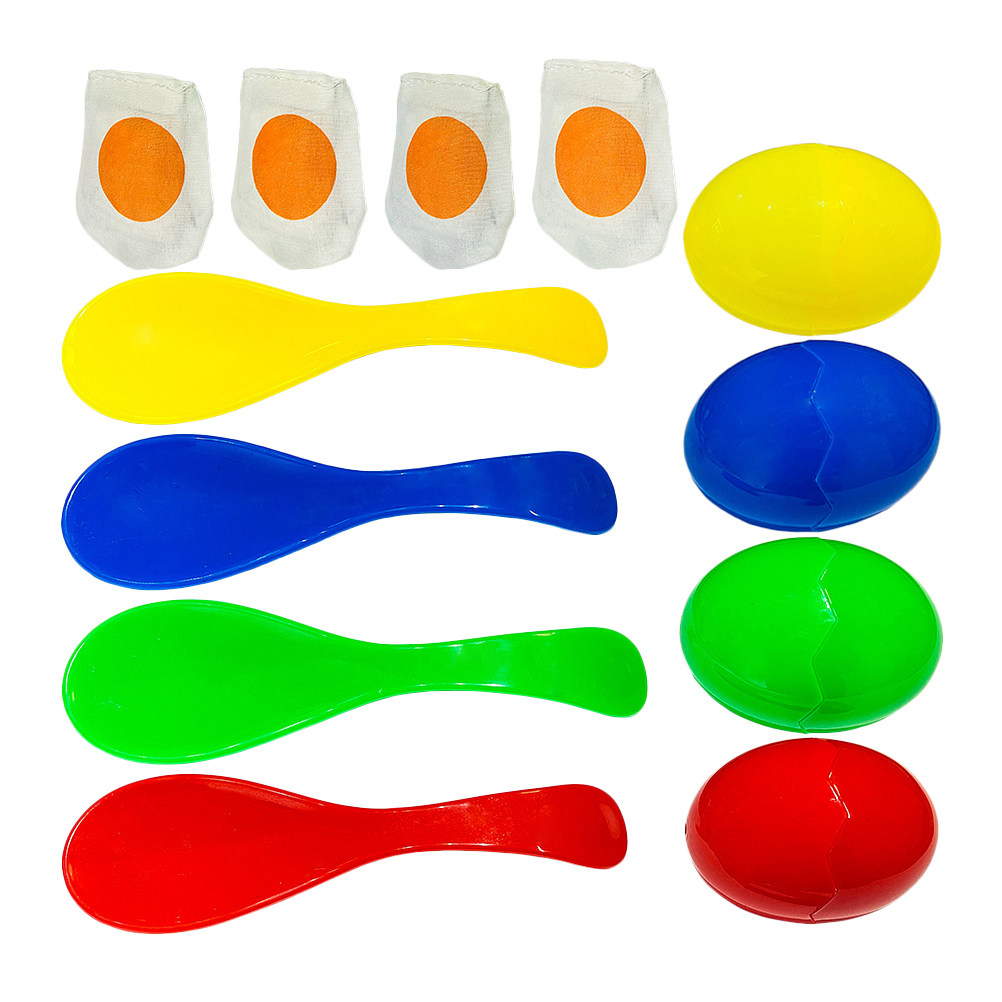 4Sets Vibrant Balance Spoon an - Party Games Physical 评论和价格