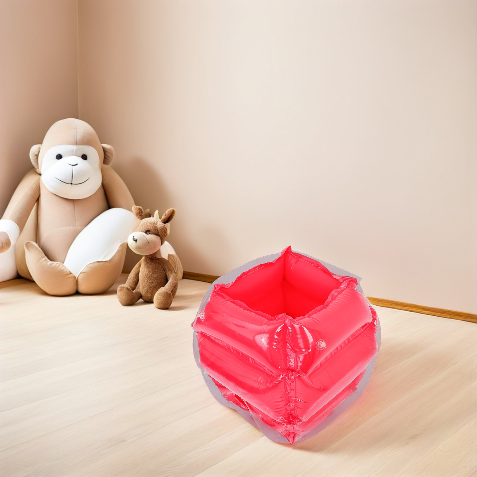 Red Inflatable PVC Bumper Ball - Party Games Physical 评论和价格