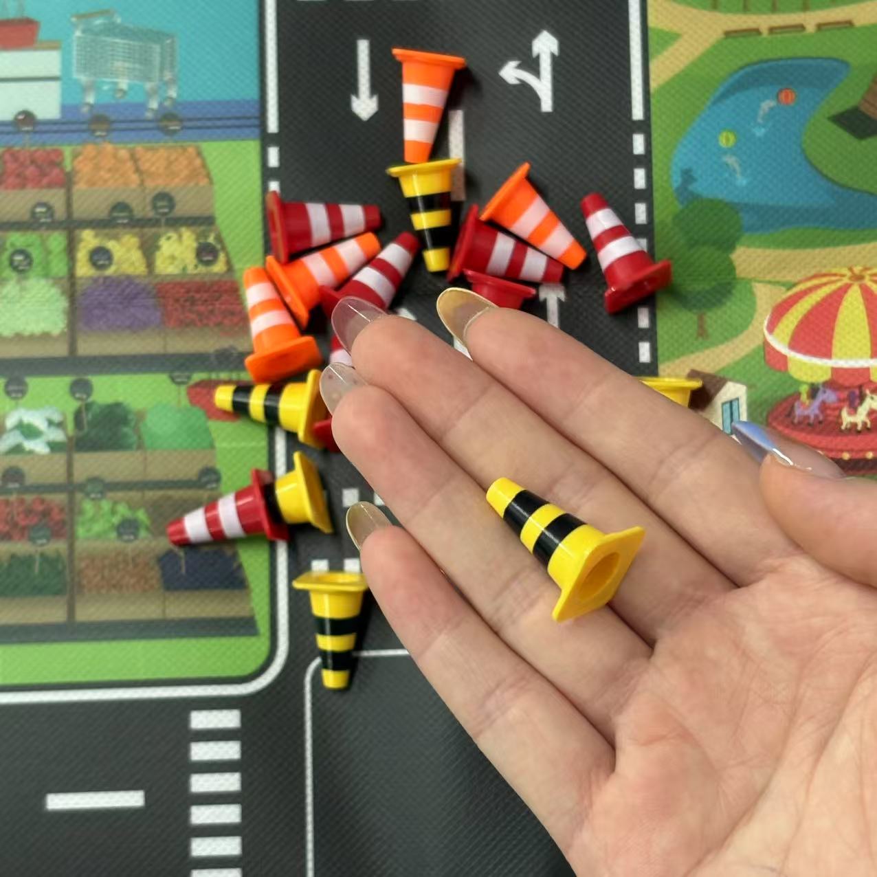 Mini Traffic Road Signs & Road - Party Games Mini 评论和价格