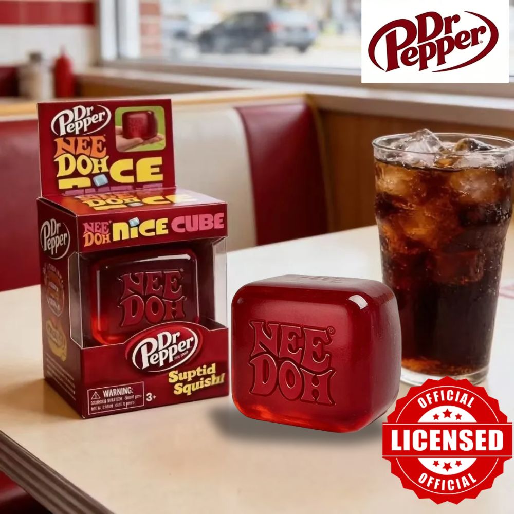 Dr Pepper X NeeDoh Nice Cube S - Party Games For Adults And Kids 评论和价格