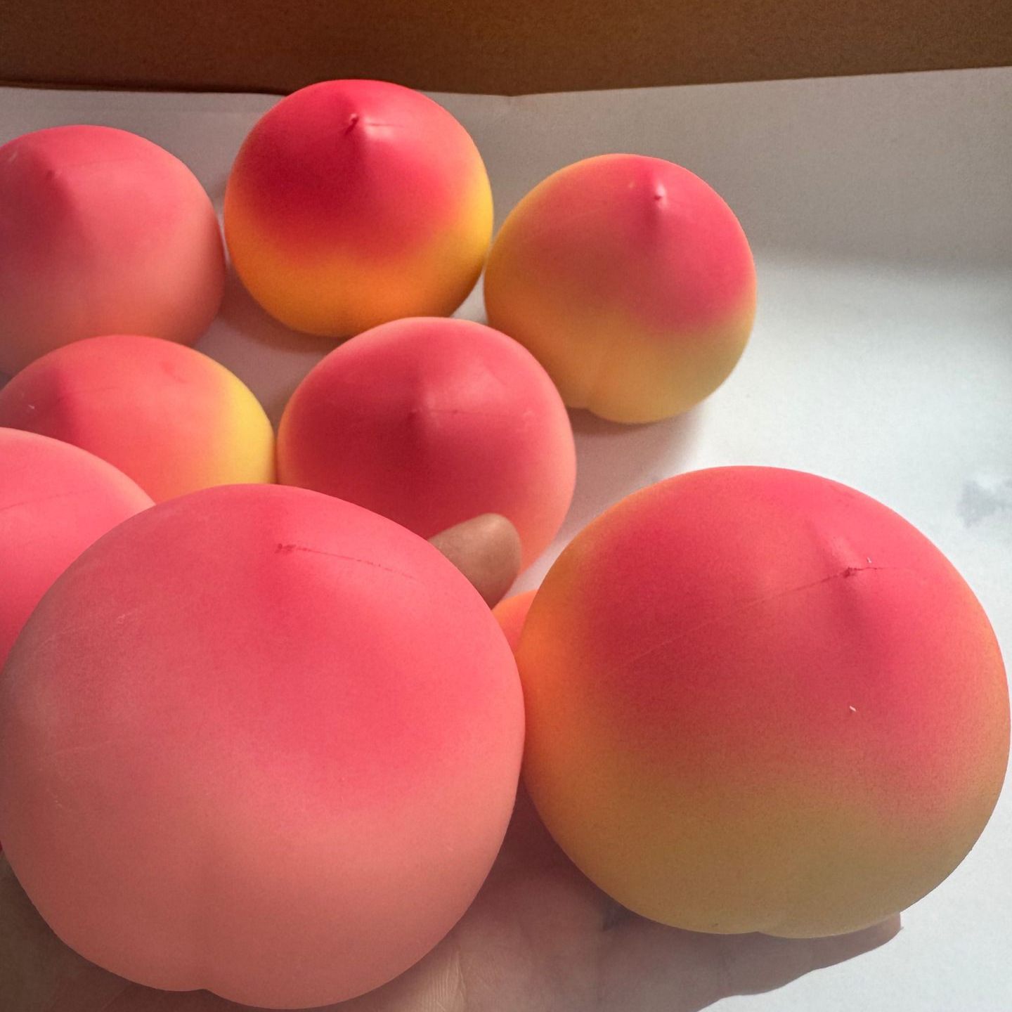 Crispy Sound Peach Fruit Squis - Party Games For Adults And Kids 评论和价格