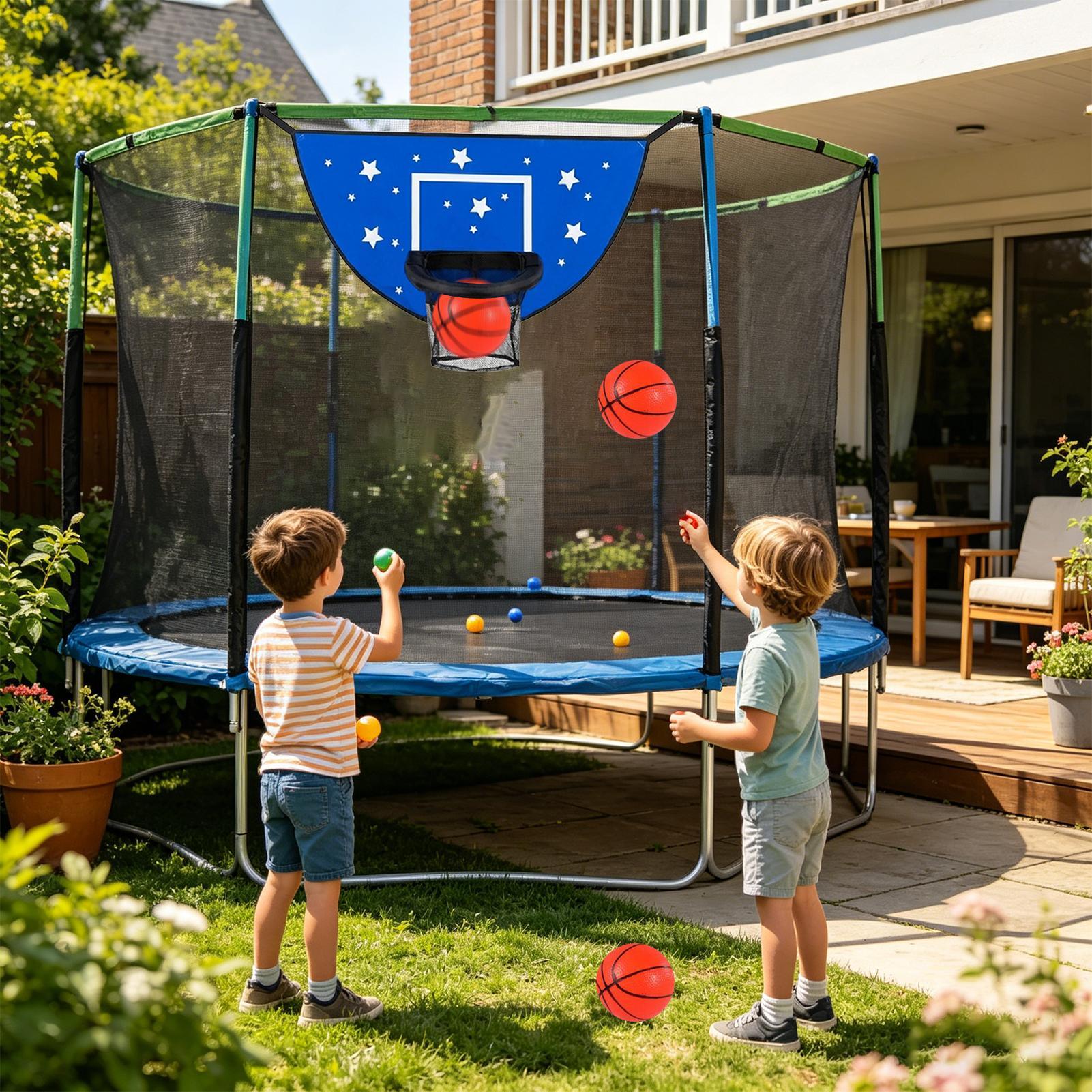 Basketball Goal For Trampoline - Ring Toss Outdoor 评论和价格
