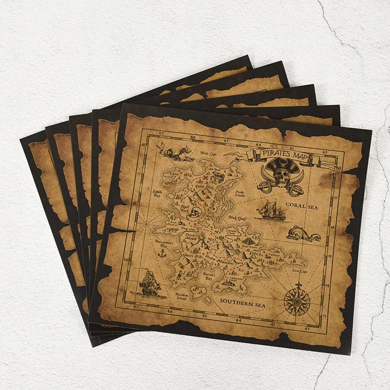 Pirate Adventure Treasure Hunt - Party Games No Supplies 评论和价格