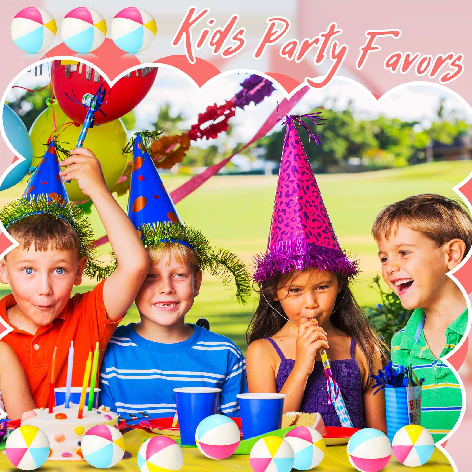 Mini Beach Stress Balls Foam P - Party Games Kids Birthday 评论和价格