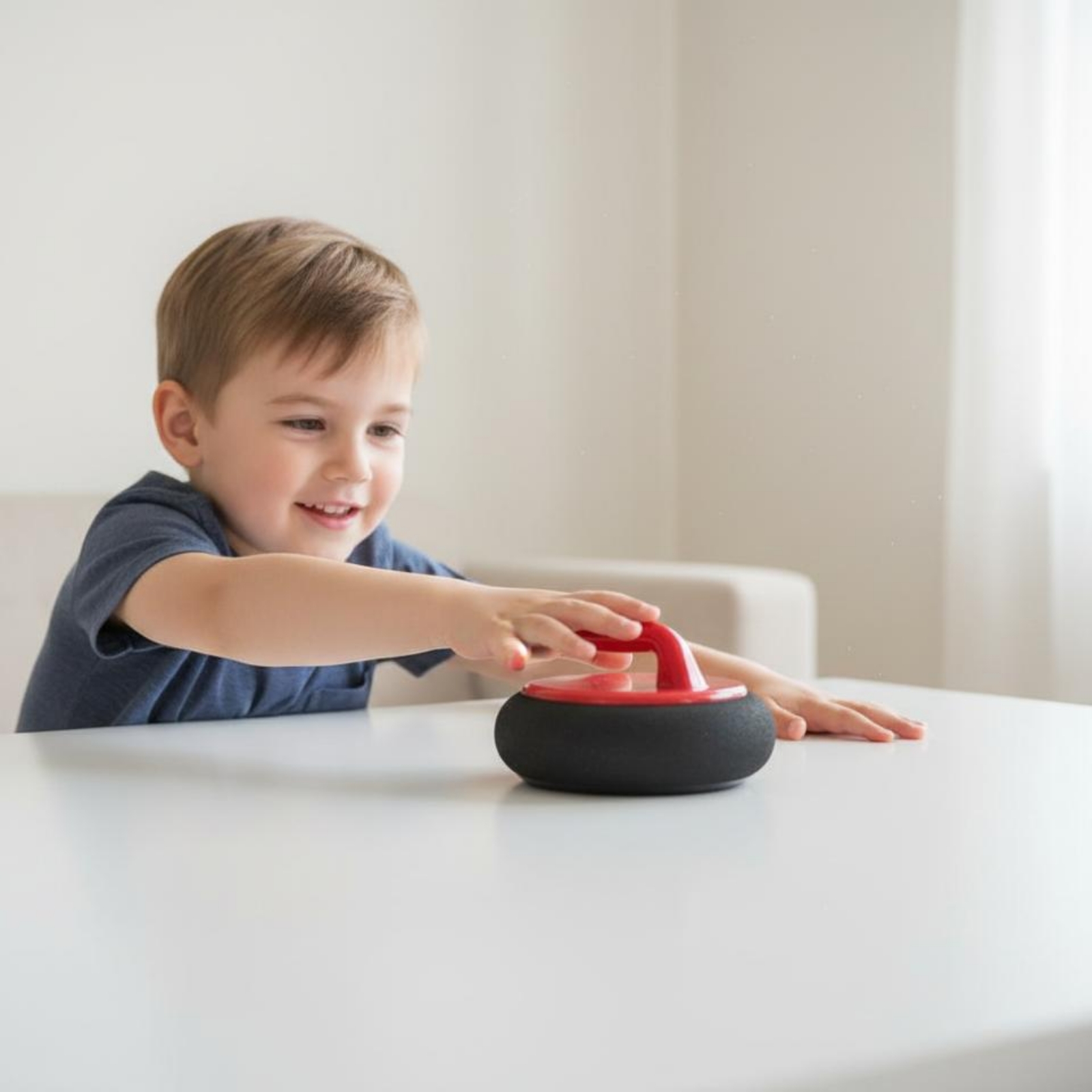 Iceless Floor Curling Set Home - Party Games Mini 评论和价格
