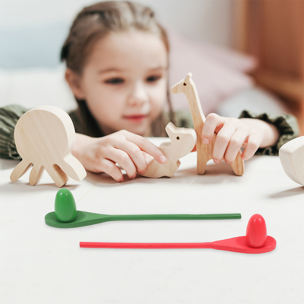 4Sets Outdoor Balance Egg Spoo - Party Games Physical 评论和价格