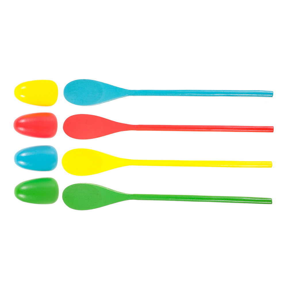 4Sets Outdoor Balance Egg Spoo - Party Games Physical 评论和价格