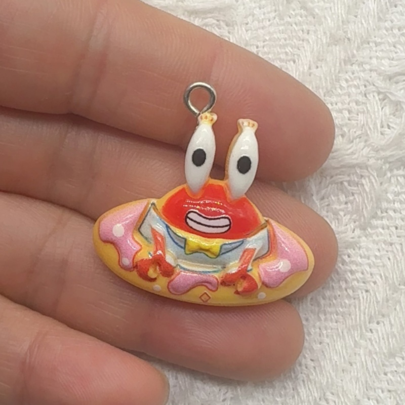 10pcs cartoon resin pendant, D - Party Games Birthday 评论和价格