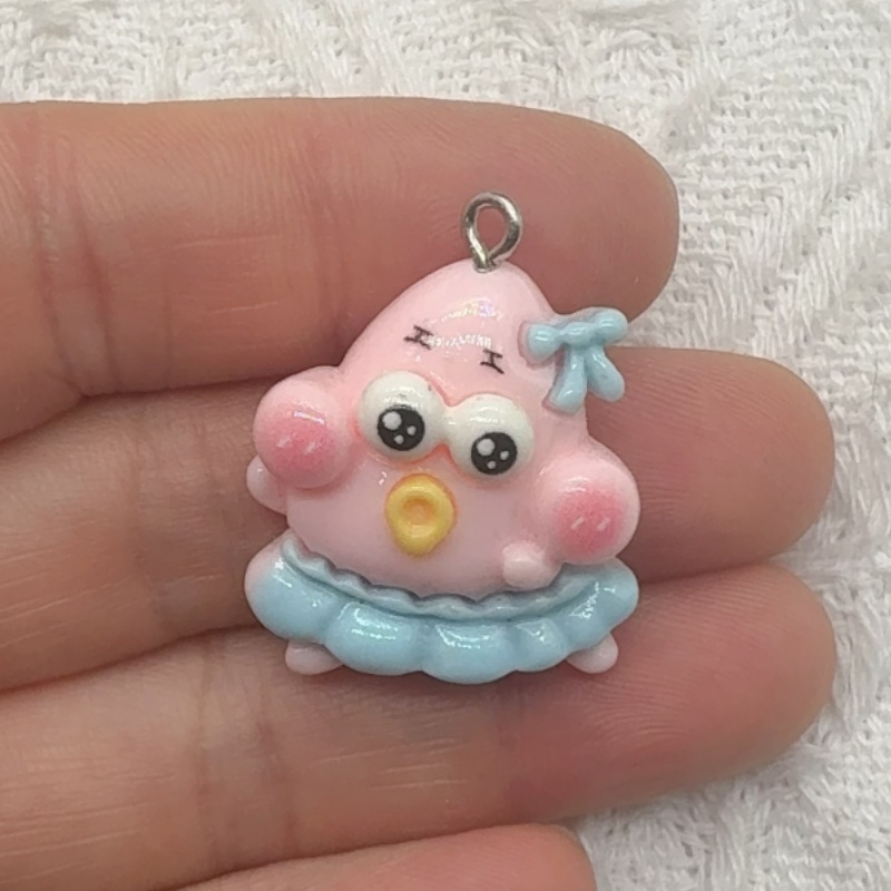 10pcs cartoon resin pendant, D - Party Games Birthday 评论和价格