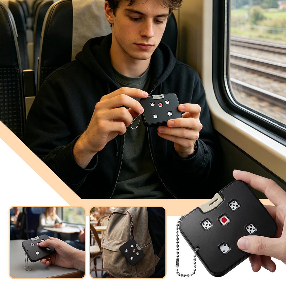 Novelty 5-Hole Dice Fidget Sli - Party Games No Supplies 评论和价格