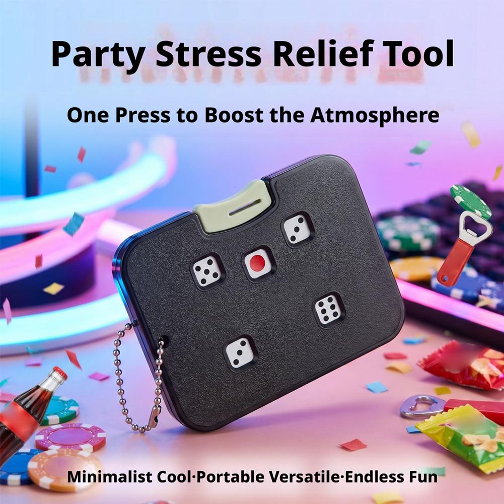 Novelty 5-Hole Dice Fidget Sli - Party Games No Supplies 评论和价格