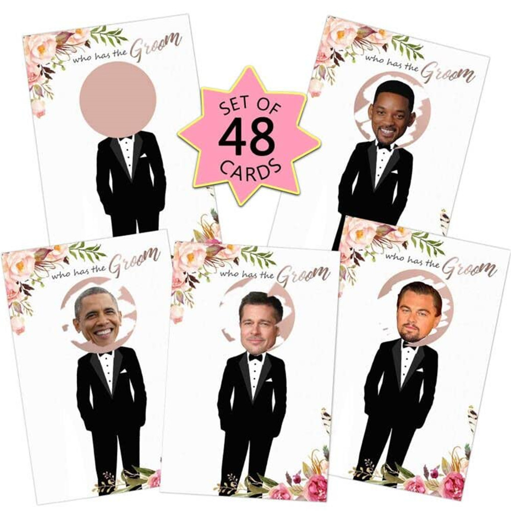 Bridal Shower Games - Who Has  - Party Games Bridal Shower 评论和价格
