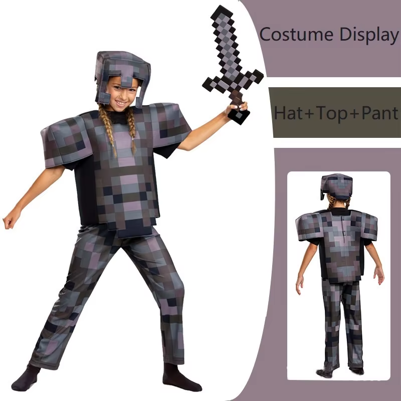 NEW Kids Cosplay Diamond Armor - Party Games Children 评论和价格