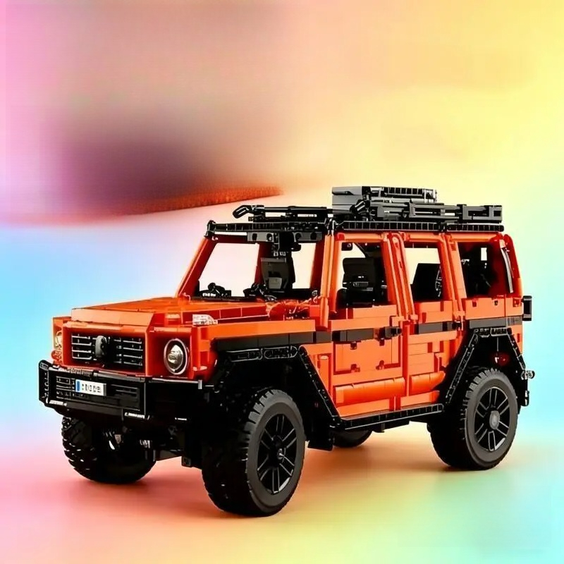 Orange off-road vehicle G500 i - Party Games Birthday 评论和价格